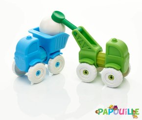 Jouets - Jeux de Construction - Mes premiers véhicules magnétiques