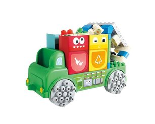 Jouets - Garages, Voitures et Circuits pour Enfant - Camion de poubelle de tri