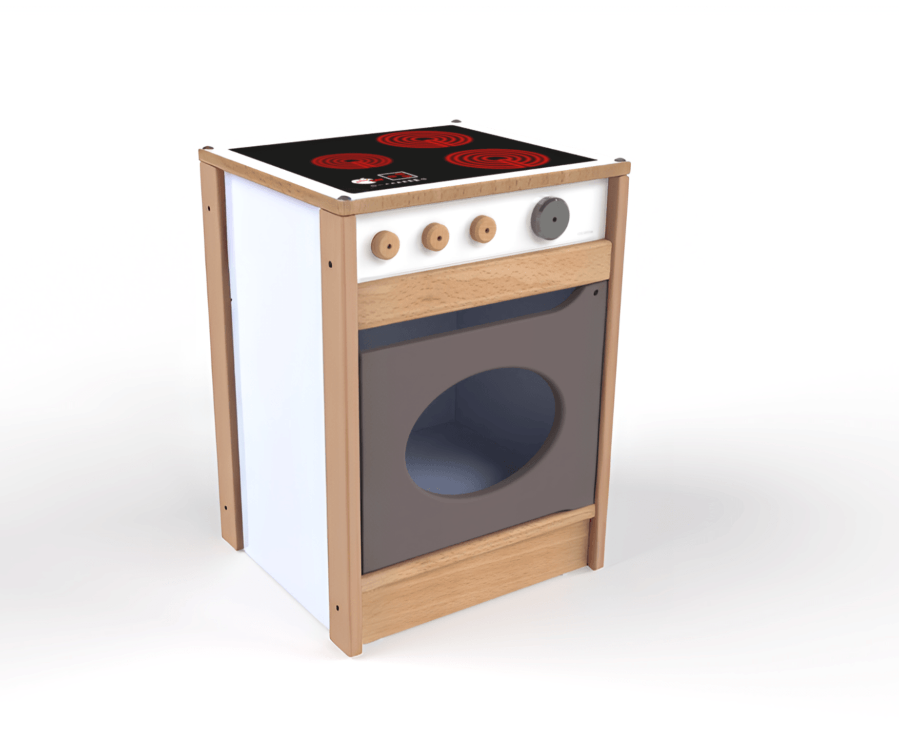 Cuisinière pour enfants - Naturel