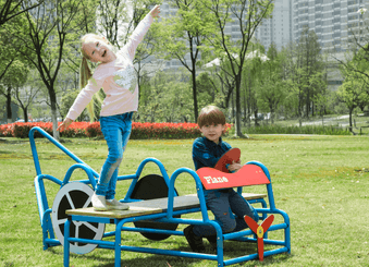 Mobilier - Aire de jeux et structure extérieure - Aire de jeux - avion