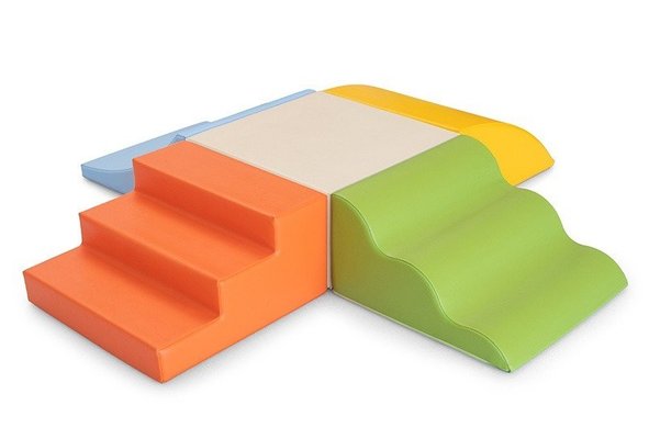 Motricité - Parcours de Motricité Maternelle - Parcours de motricité Grands Modules - 5 pièces - H 30 cm V2 