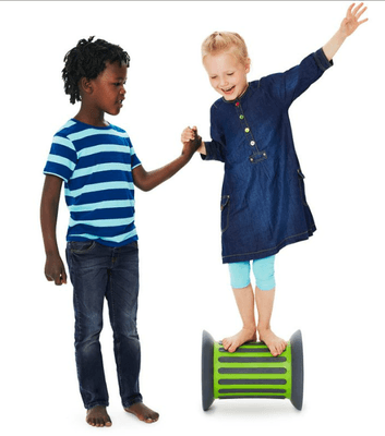 Motricité - Eveil Sensoriels et Tactiles - Rouleau d'équilibre enfant 4 ans et +
