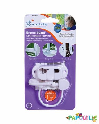 Médical et Prévention - Protection et Sécurité (EPI) - Entrebâilleur de fenêtre brezz guard