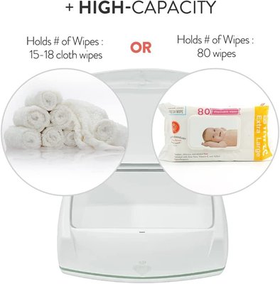 Change - Poubelle à Couches et Recharge - DE // Chauffe-lingettes réutilisables pour bébé