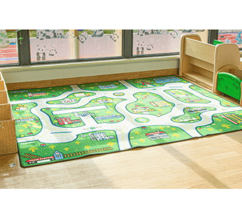 Motricité - Tapis de motricité bébé et enfant - Tapis de jeu - ville