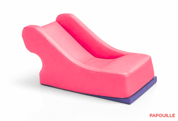 Puériculture - Transat Bébé, Balancelle Bébé - Transat confort en mousse pvc fuchsia