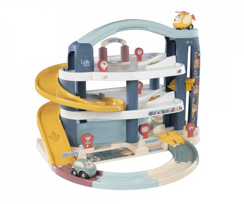 Jouets - Garages, Voitures et Circuits pour Enfant - Grand garage avec voitures