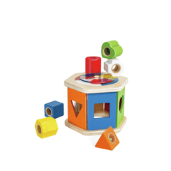 Jouets - Jouets à Empiler ou à Encastrer - Trieur de formes en bois