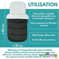 Puériculture - Accessoires de Poussette - Ep // chancelière de poussette universelle