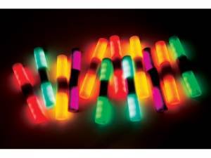 Motricité - Eveil Sensoriels et Tactiles - Bâton lumineux - Lot de 12