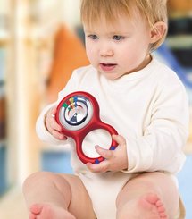 Jouets - Hochets et Jouets Sensoriels - Set de 4 hochets d'activités