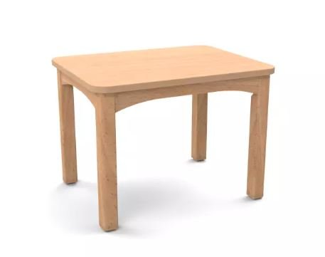 Mobilier - Table crèche et scolaire - Table en bois pour crèche 64 x 50 cm T3 - Naturel