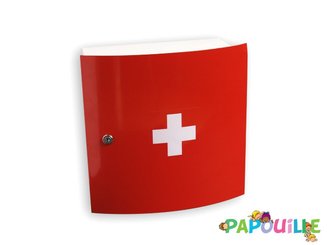 Médical et Prévention - Armoires à Pharmacie - Armoire à pharmacie crèche et collectivités 8 personnes - complète
