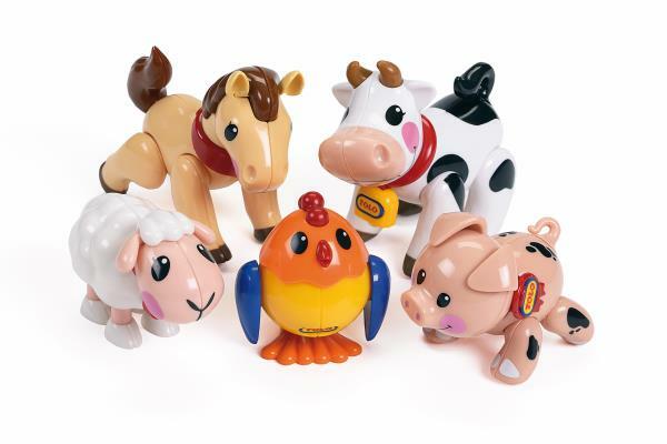 Jouets - Figurines - Figurines articulées les animaux de la ferme