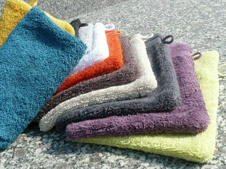 Change - Linge de Toilette Bébé, Enfant - Gant de toilette - haute résistance - gris