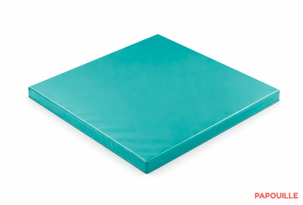 Motricité - Tapis de motricité bébé et enfant - Tapis carré en mousse pvc 100 x 100 x 3cm malouine