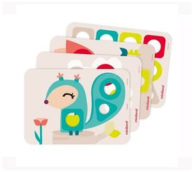 Jouets - Jouets à Empiler ou à Encastrer - Jeu d'Ecrous et boulons d'activité - Eco-Friendly 
