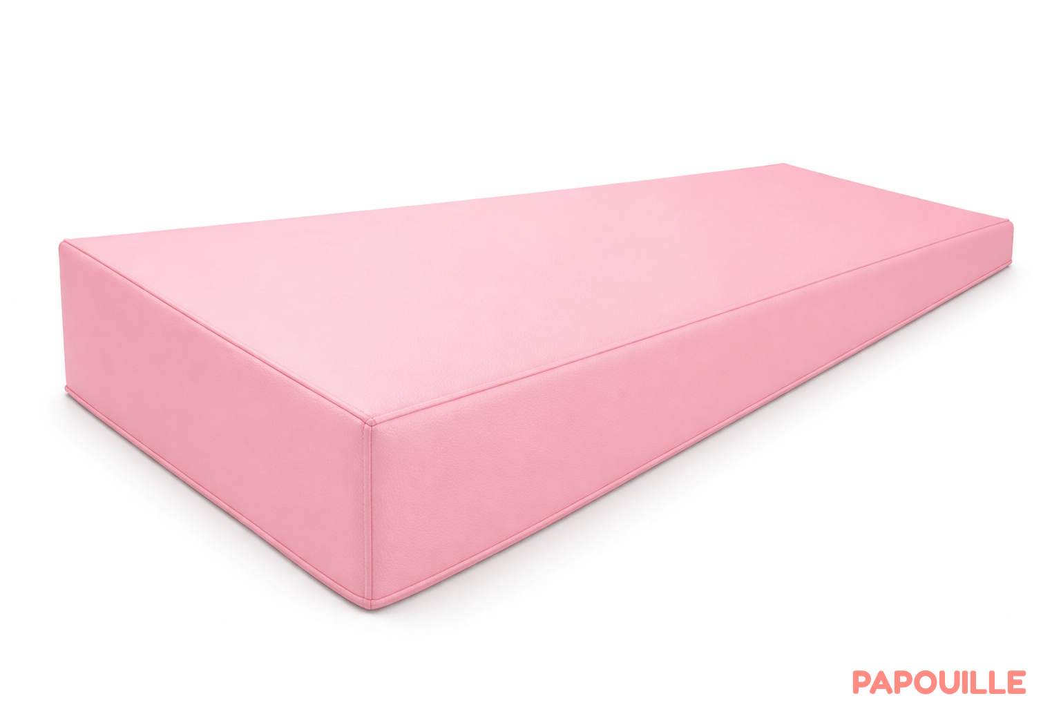 Module trapèze en mousse pvc h.23cm rose