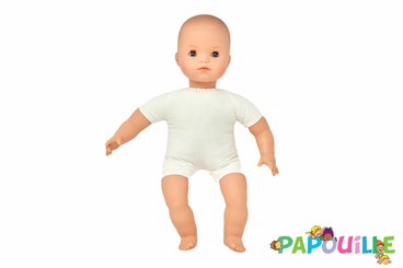 Jouets - Poupons, Peluches et Accessoires - Poupon corps mou sans cheveux europeen 40cm