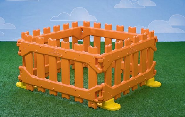 Mobilier - Barrière de séparation & Cloison crèche - Barrière modulaire - 4 panneaux 