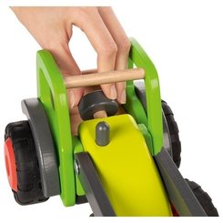 Jouets - Garages, Voitures et Circuits pour Enfant - Tracteur avec remorque en bois