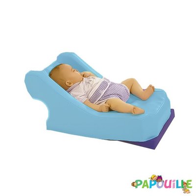 Puériculture - Transat Bébé, Balancelle Bébé - Transat confort en mousse pvc turquoise