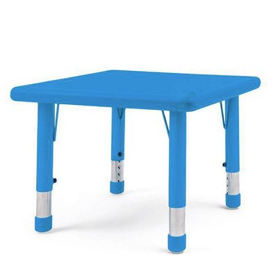 Mobilier - Table crèche et scolaire - Table carré crèche réglable en hauteur t0 à t3