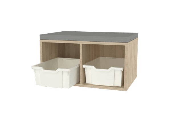 Mobilier - Banc vestiaire & Porte Manteaux - Banc sur-chaussures - 2 places - T3