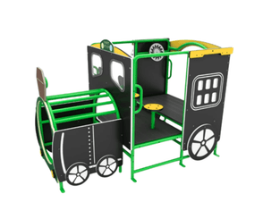 Mobilier - Aire de jeux et structure extérieure - Aire de jeux - locomotives