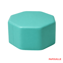 Mobilier - Meuble en mousse et Pouf - Pouf octogone en mousse pvc h.25cm malouine