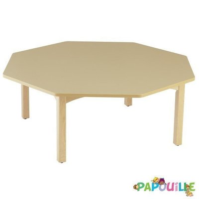 Mobilier - Table crèche et scolaire - Table octogonale spéciale collectivité t00