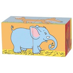 Jeux - Jeux Éducatifs et Puzzle - Puzzle de cube Animaux