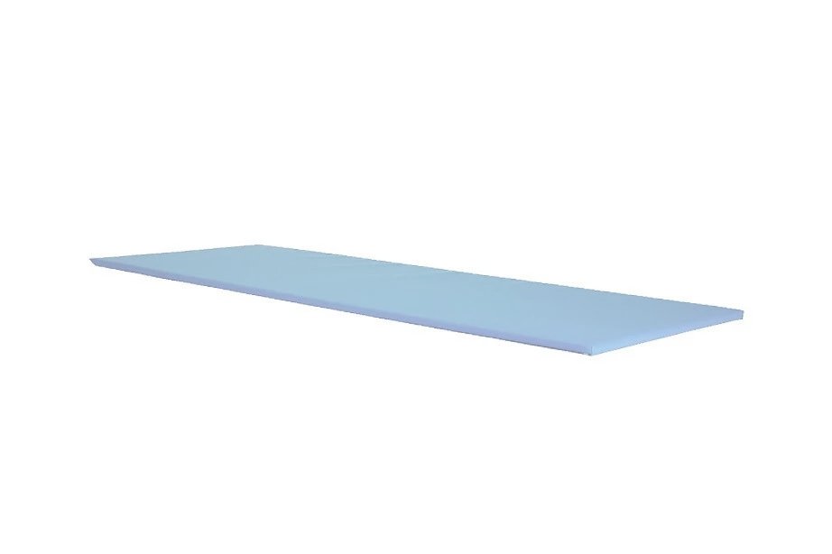 Tapis d'évolution en mousse pvc 200x120x3cm Bleu Pastel