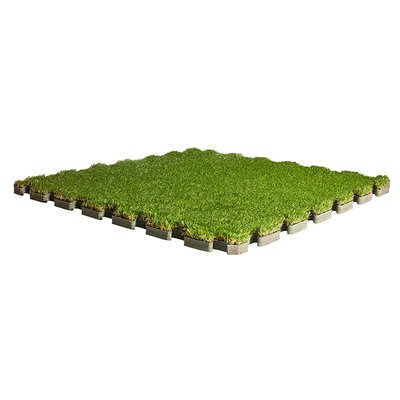 Médical et Prévention - Protection sur Mesure - Dalle tapis de sol puzzle en herbe 