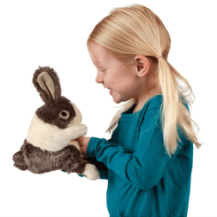 Jeux - Marionnettes, Théâtre  - Grande marionnette - Bébé lapin hollandais