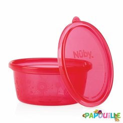 Repas - Raviers, Coupelles et boite de conservation - 4 pots de conservation hermétique 240 ml ( nuby )