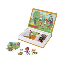 Jeux - Jeux Éducatifs et Puzzle - Livre magnétique les 4 saisons