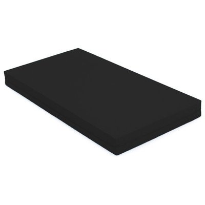 Couchage - Matelas Enfant, Plan incliné et Literie Bébé - Lot de 5 matelas en tissu lavable 60 x 120 noir
