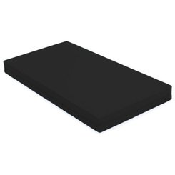 Couchage - Matelas Enfant, Plan incliné et Literie Bébé - Lot de 5 matelas en tissu lavable 60 x 120 noir