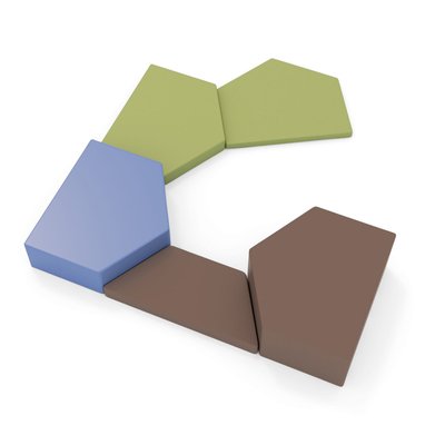 Motricité - Module de Motricité Enfant - Set de tapis de sol 