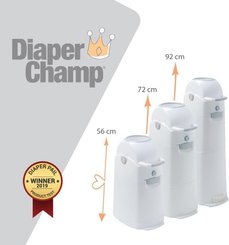 Change - Poubelle à Couches et Recharge - Poubelle à couches bébé 50 couches diaper