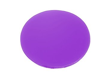 Motricité - Tapis de motricité bébé et enfant - Tapis rond en mousse pvc diam.130cm x ep.3cm lilas