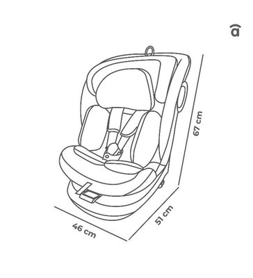 Puériculture - Siège Auto bébé et Réhausseur - Siège auto I-Size Austenios 360 - 40 à 150 cm