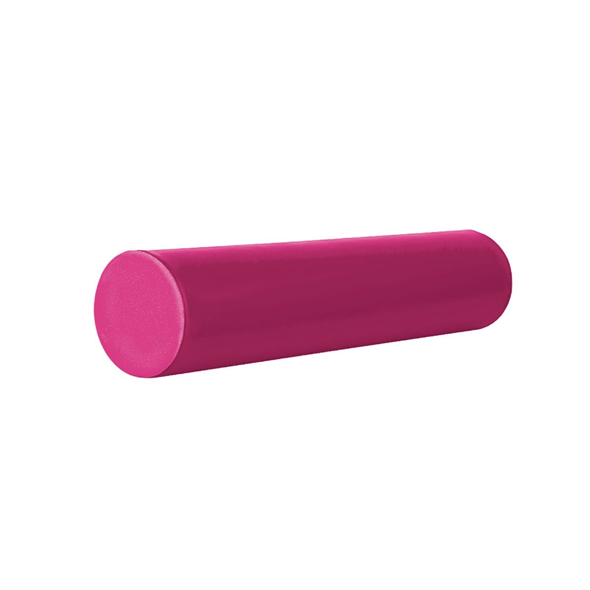 Petit module cylindre court en mousse pvc diam. 15 cm x l. 60 cm fuchsia