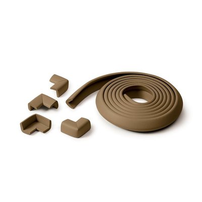 Médical et Prévention - Protection et Sécurité (EPI) - DE // Rouleau mousse antichoc + 4 coins - Marron