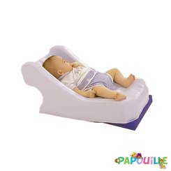 Puériculture - Transat Bébé, Balancelle Bébé - Transat confort en mousse pvc gris