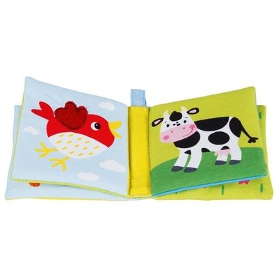 Jeux - Livres - Livre d'images en tissu sonore pour crèche