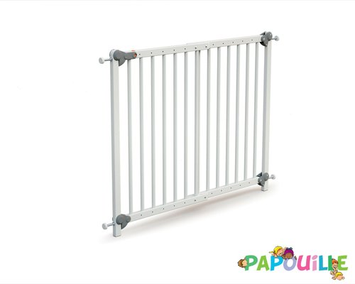 BARRIERE SECURITE SUPRA METAL BLANC (75-110CM)