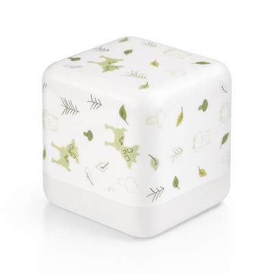 Couchage - Mobile de Lit Bébé et Veilleuse - Cube veilleuse sonore - Forêt