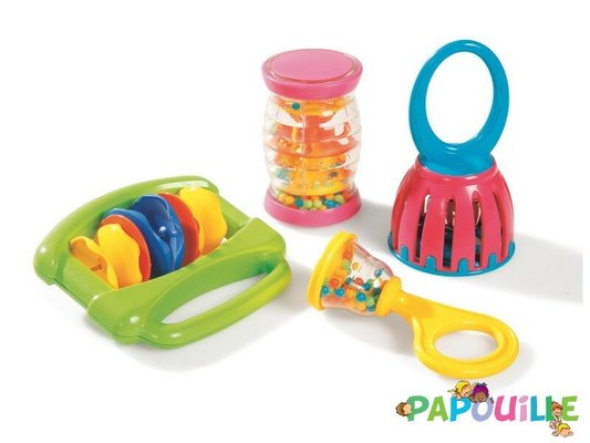 Jouets - Jouets Musicaux - DE // Coffret hochet musical bébé carnaval